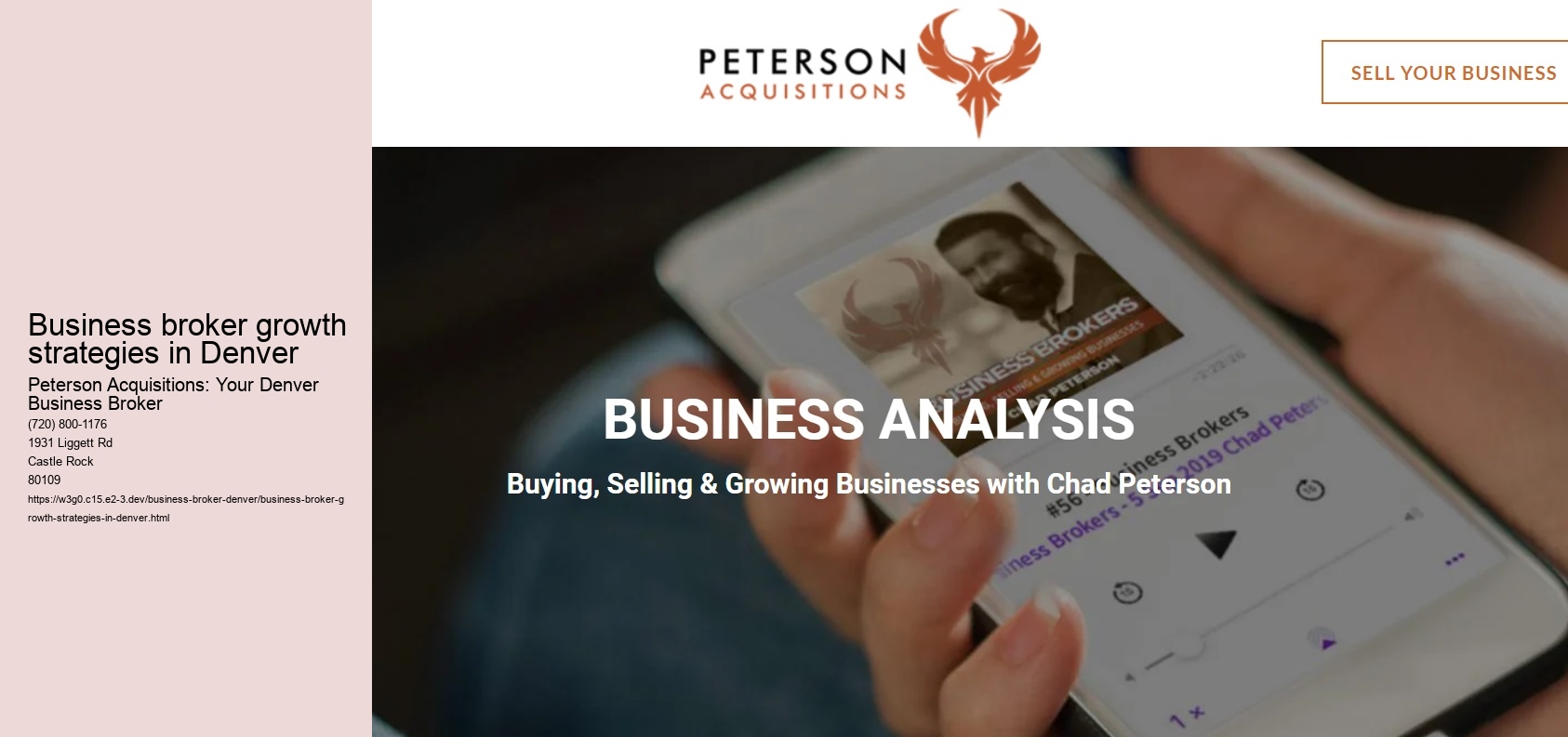 Business broker growth strategies in Denver