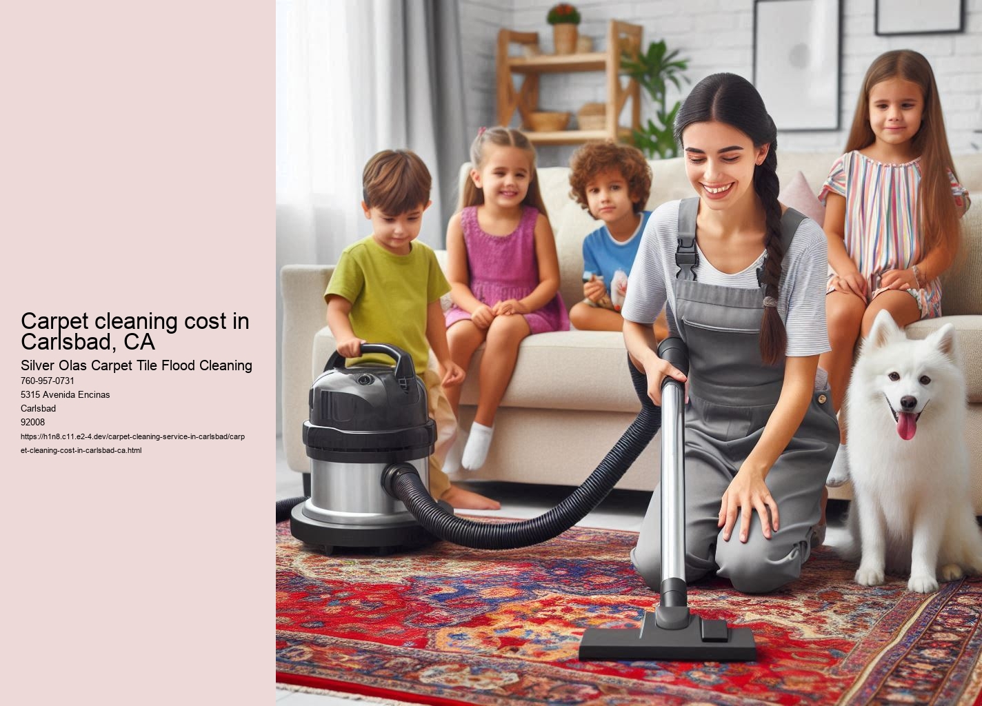 Carpet cleaning cost in Carlsbad, CA