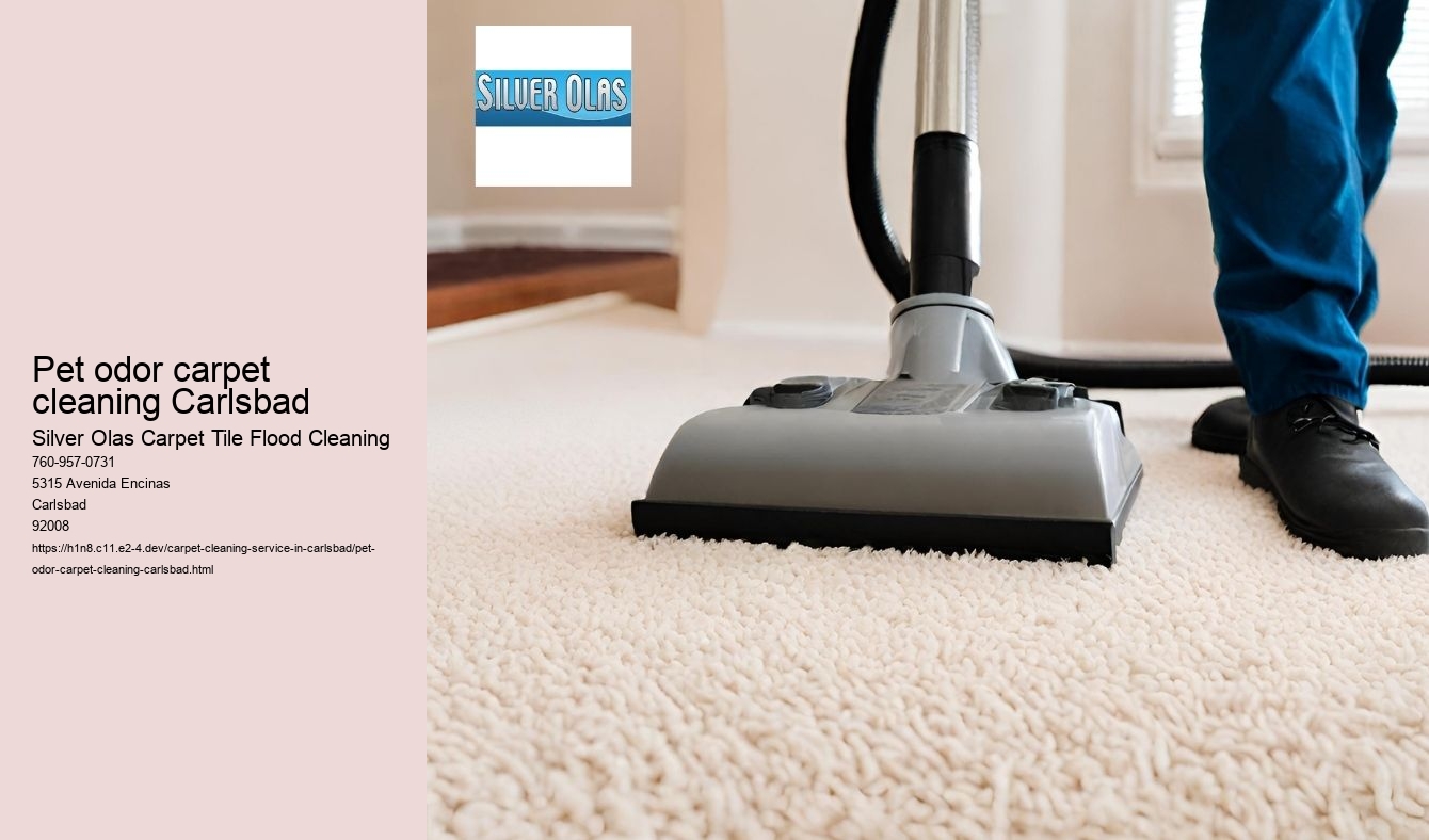Pet odor carpet cleaning Carlsbad