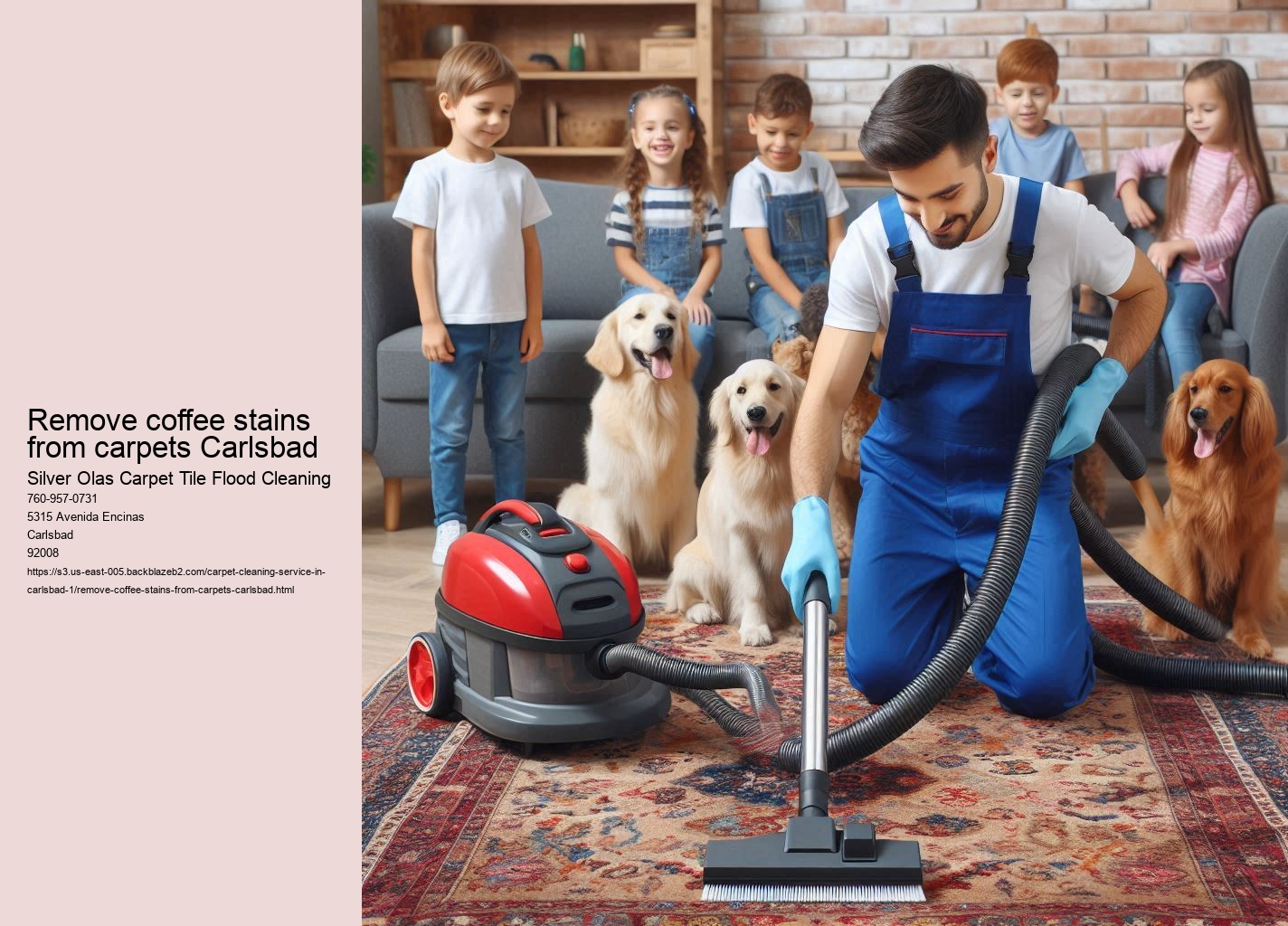Remove coffee stains from carpets Carlsbad